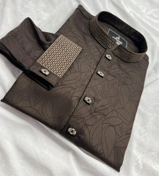 ✨ Indian Bamboo Fabric Panjabi